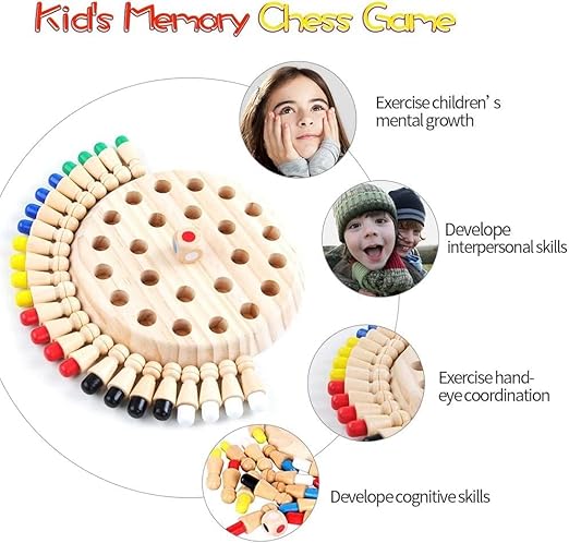 Wooden Memory Match Stick - Image 4